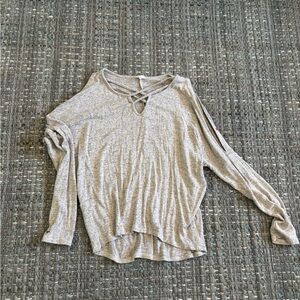Gray Women's Top